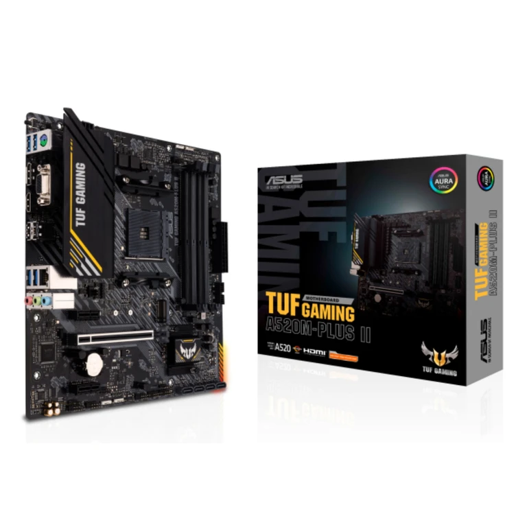TUF GAMING A520M-PLUS II AMD A520 Socket AM4 micro ATX