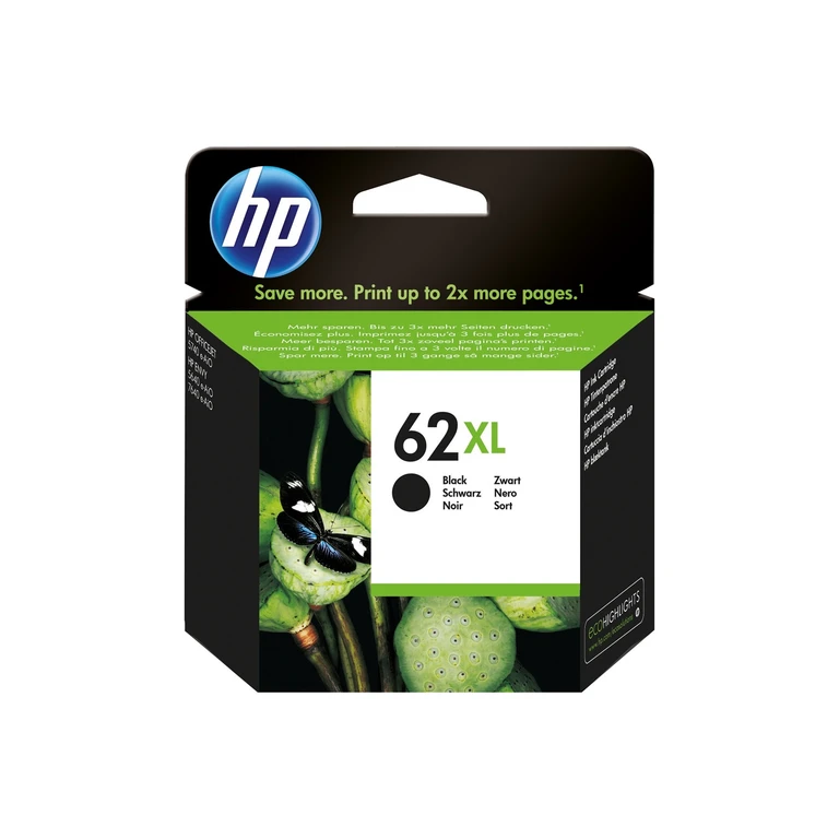 62XL Black ink cartridge Original High (XL) Yield