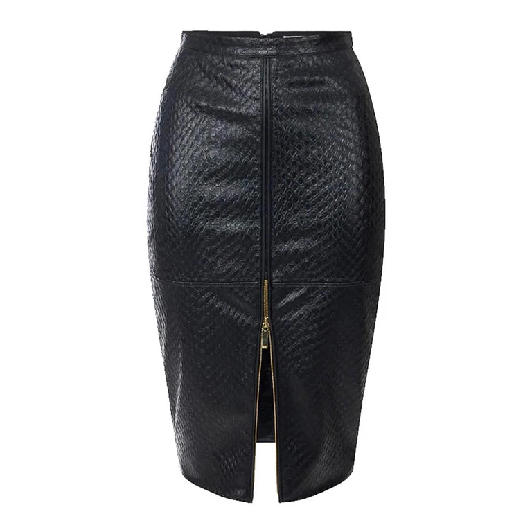 Jupe En Cuir - Noir (GO24467E2110)