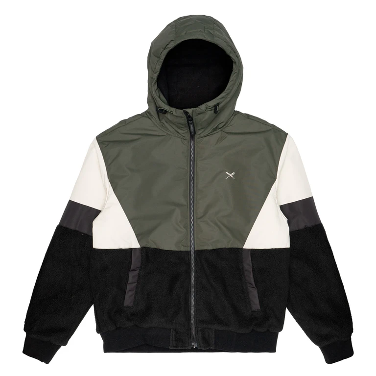 Men Iriedaily Dock36 Blouson Black Olive
