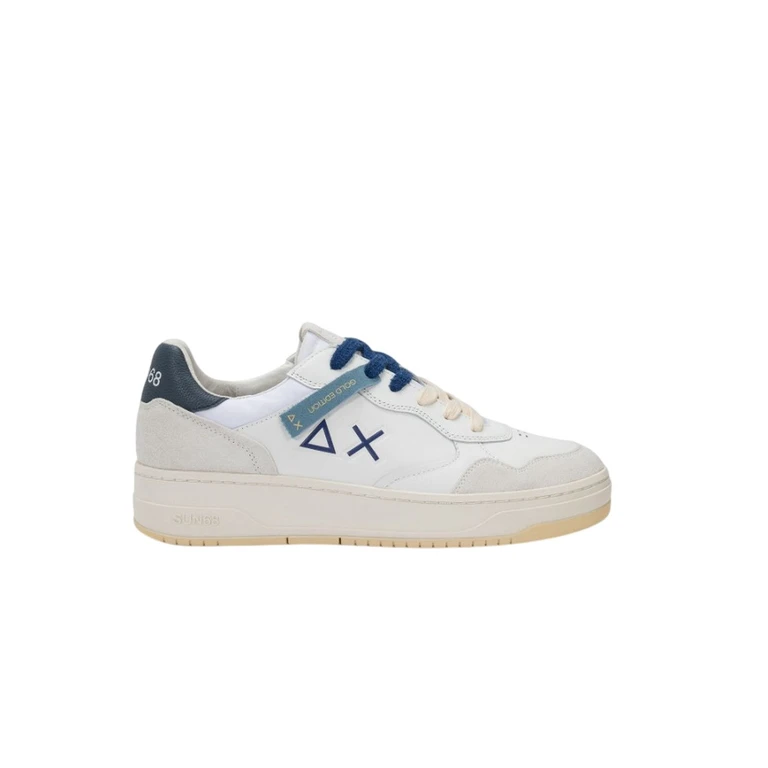 sneaker man Sun68 - big basketball evo - white