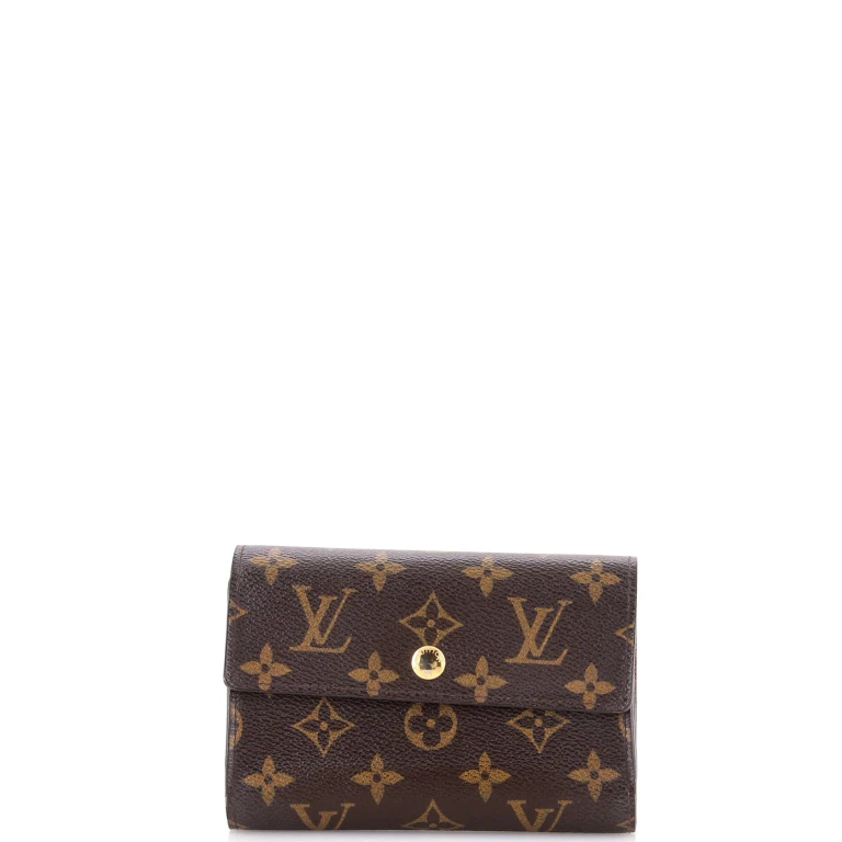 Alexandra Wallet Monogram Canvas