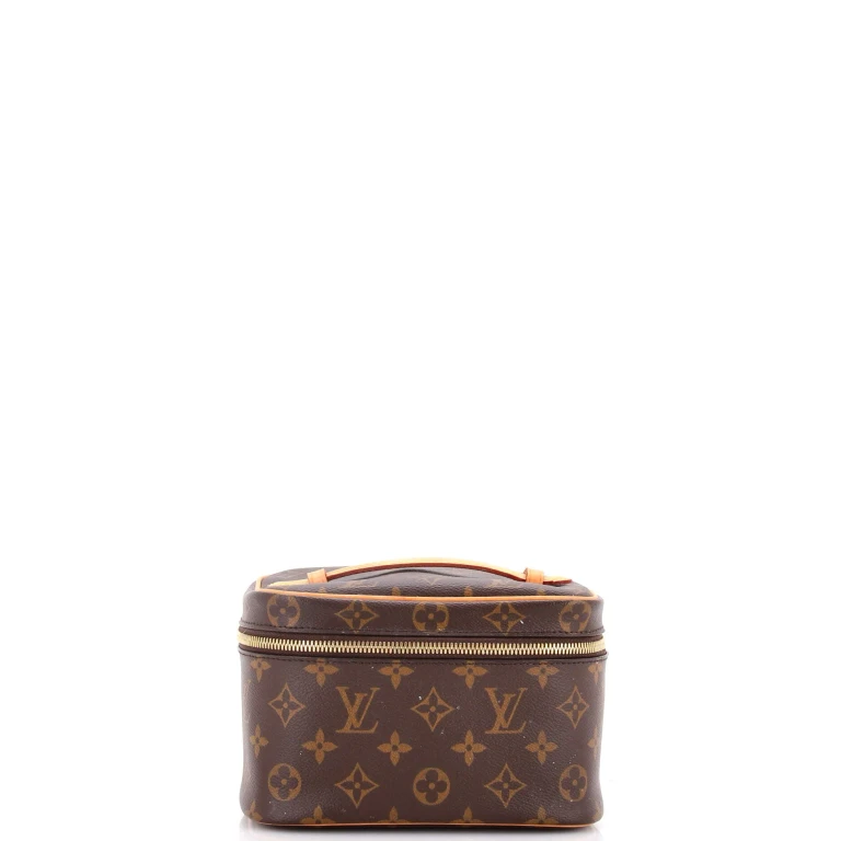 Nice Vanity Case Monogram Canvas Mini