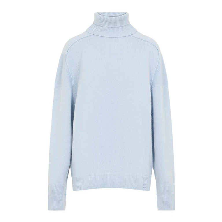 Pull Col Rond - Bleu (6262K21179N318)