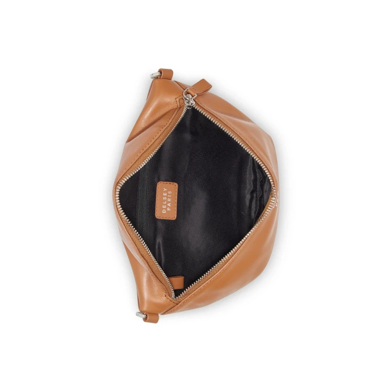 Le Cuir Lisse | Leather Belt Bag, Cognac