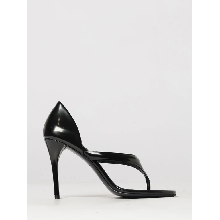 Calfskin Leather Thong Mule Sandals with High Stiletto Heel (AA3S2025I259999)