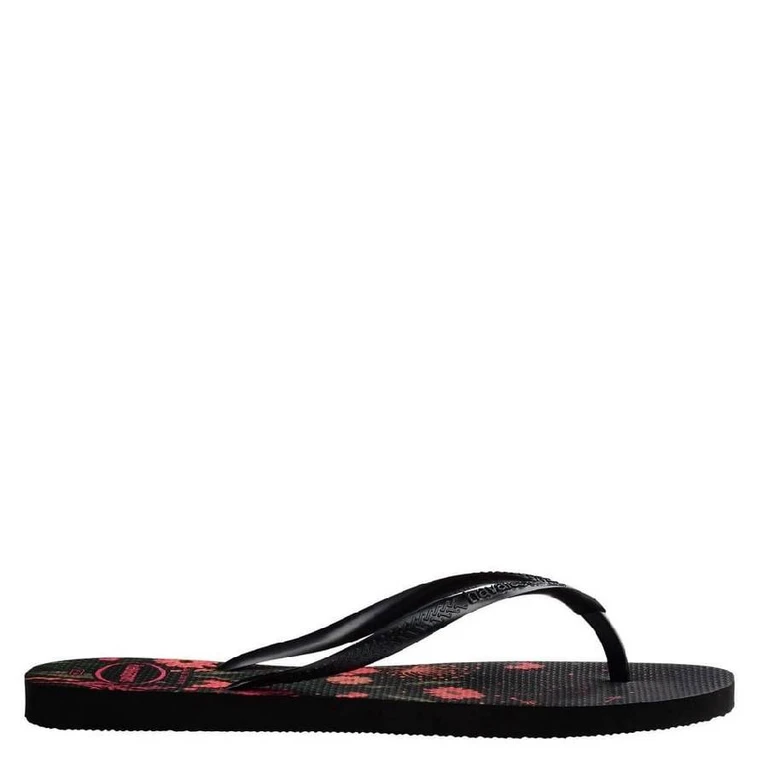 Organic Floral-Print Rubber Flip Flop
