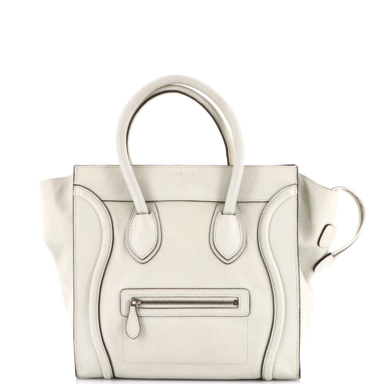 Luggage Bag Grainy Leather Mini