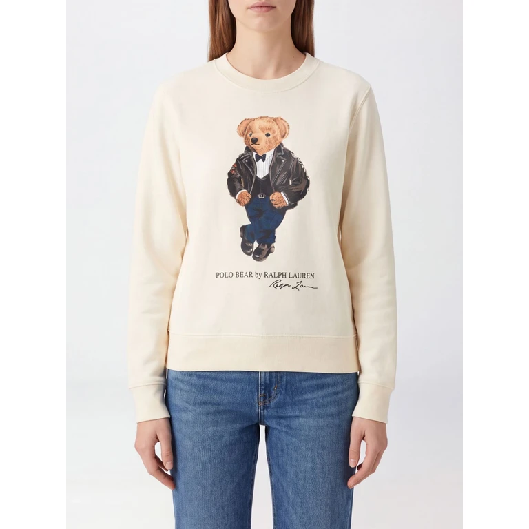 Sweatshirt Woman color Beige (323B29157001)