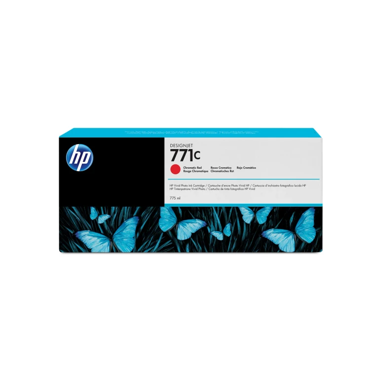 771C 775-ml Chromatic Red DesignJet Ink Cartridge