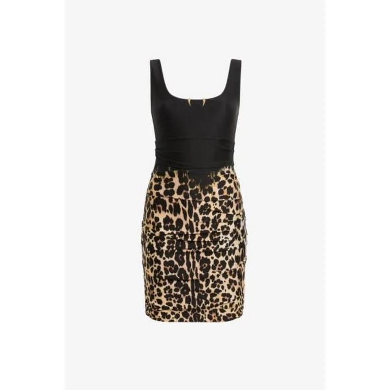 Stretch Nylon Mini Dress, Brand Size 40 ( US Size 6 )