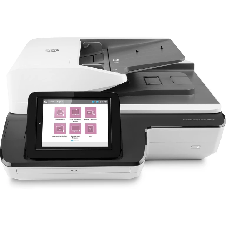 Scanjet Enterprise Flow N9120 fn2 Flatbed & ADF scanner 600 x 6