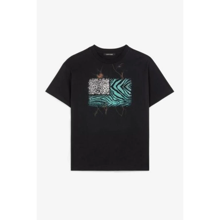 Flag Animalier Patchwork T-Shirt
