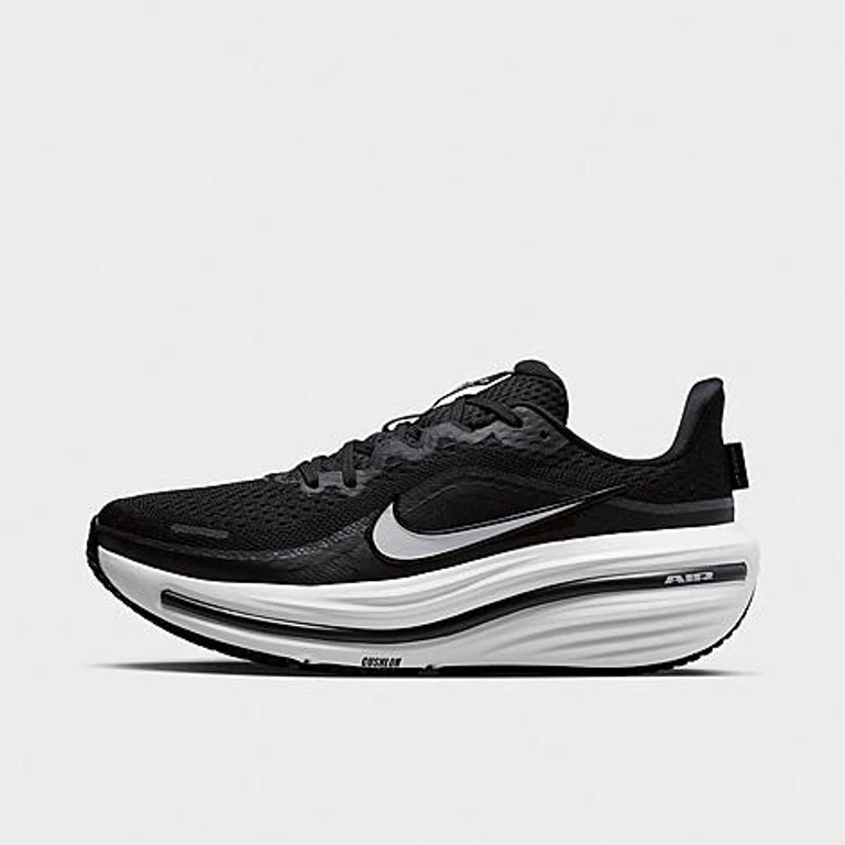 Nike Women's Womens Winflo 12 Road Running Sneakers in Black/Dark Smoke Grey/White Size: 5.0