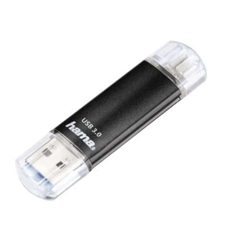 Laeta Twin USB Flash Drive, USB 3.0, 128 GB, 40 MB/s, black
