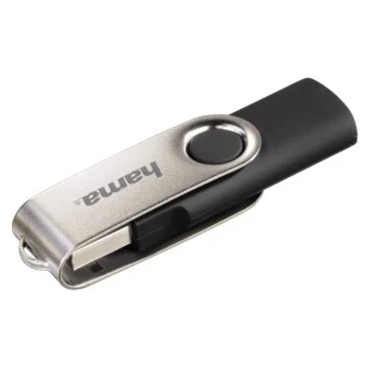 8GB Rotate USB flash drive USB Type-A 2.0 Black, Silver