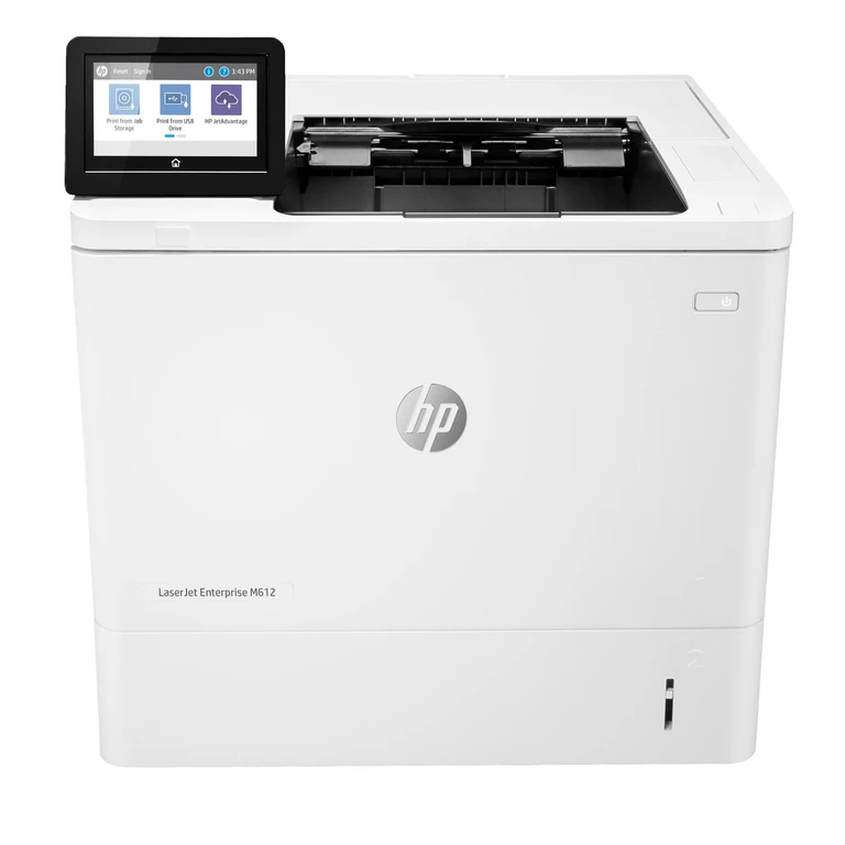 HP LaserJet Enterprise M612dn Black and white Printer, Ethernet Only; Duplex