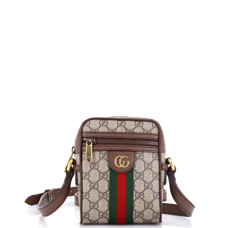 Ophidia Messenger Bag GG Coated Canvas Mini