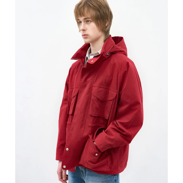 Little Scout Parka Red
