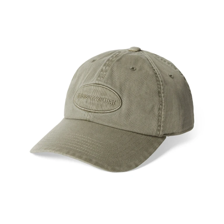 Overdyed E/T-Logo Cap Olive