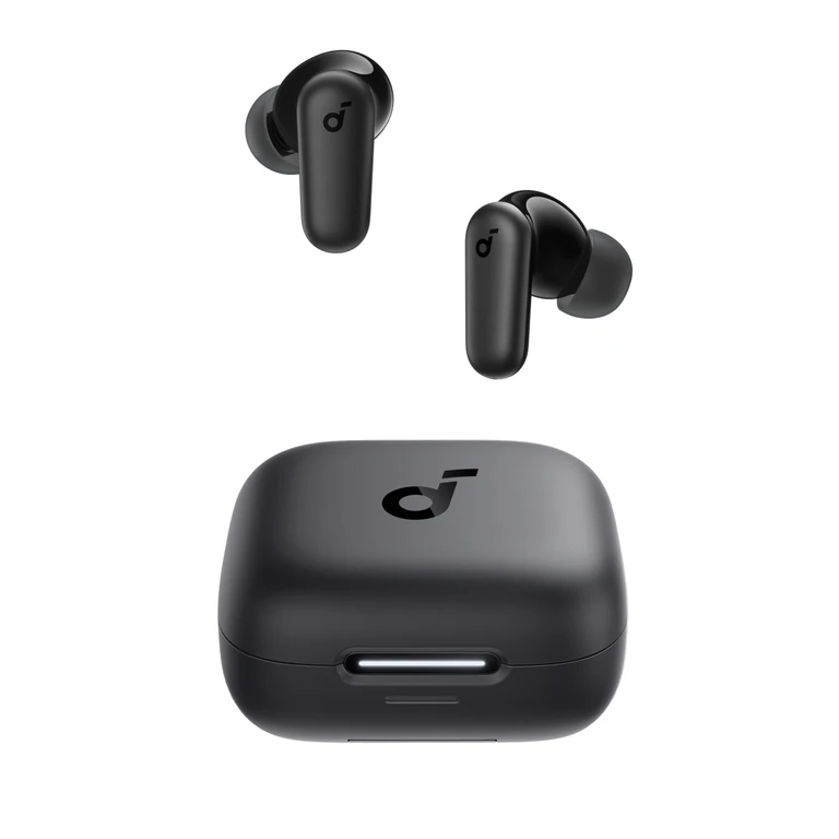 R60i Wireless Noise Cancelling Earbuds, Black