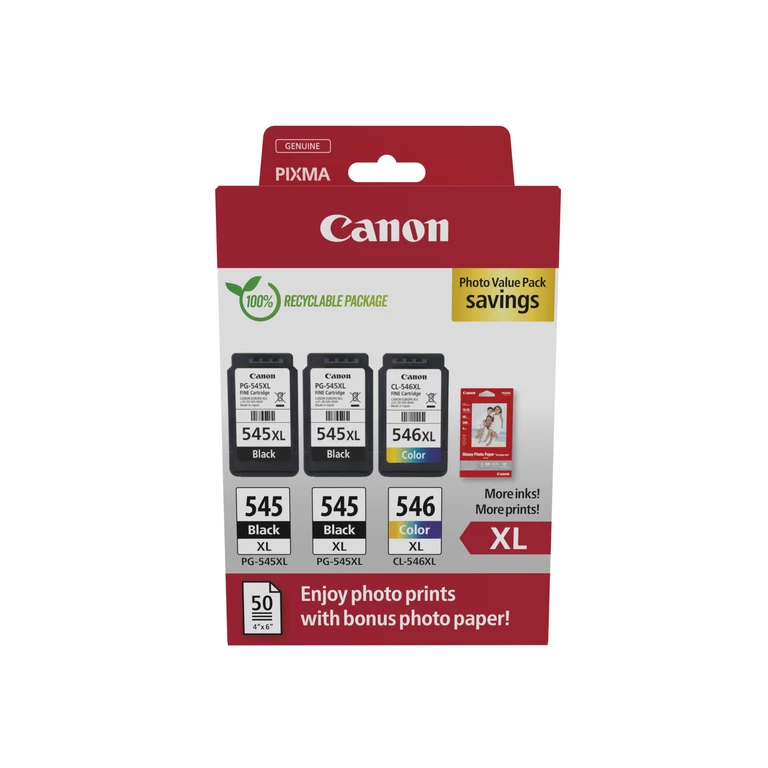 8286B015 ink cartridge 3 pc(s) Original High (XL) Yield Black, Cyan, Magenta, Yellow