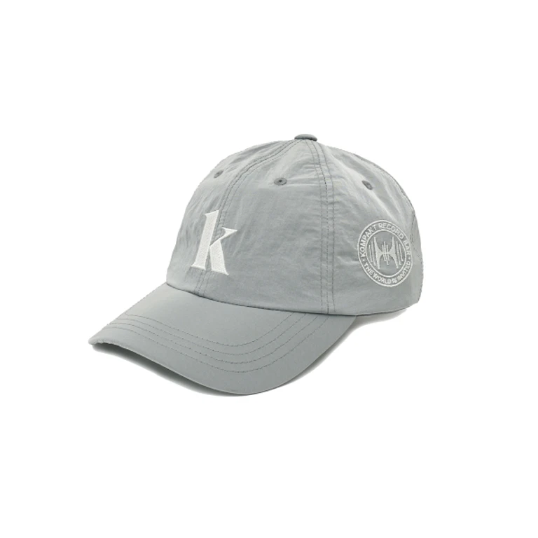 KRB Curved 6panel Nylon Cap - Grey