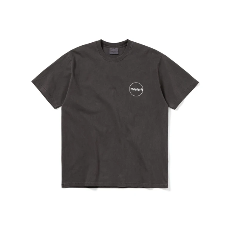 (SS25) C-Logo Tee Charcoal