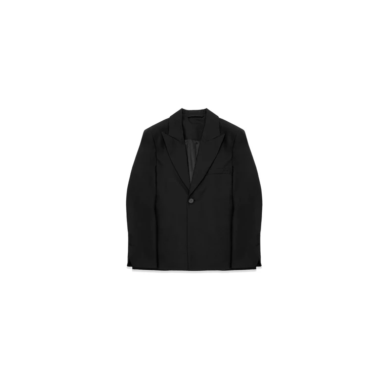 SEFR Giacca Elegante Nera in Tessuto Sartoriale