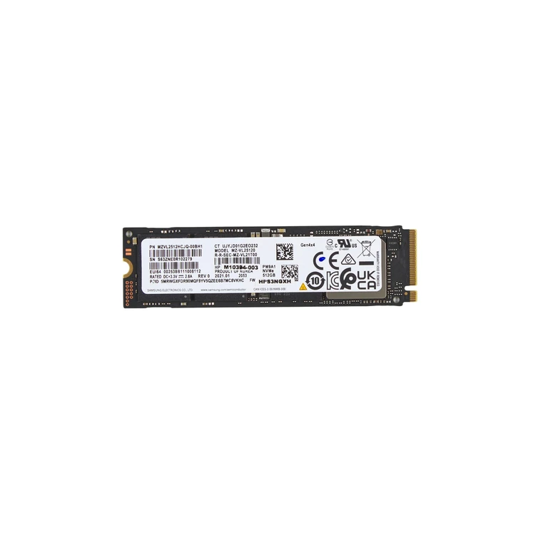 512GB PCIe-4x4 NVMe Solid State Drive