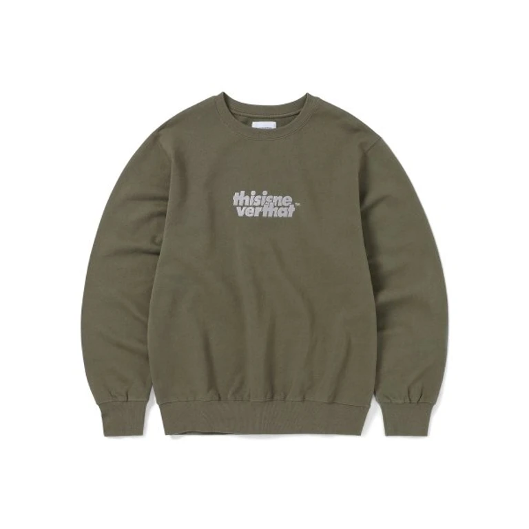 OL-Logo Crewneck - Olive