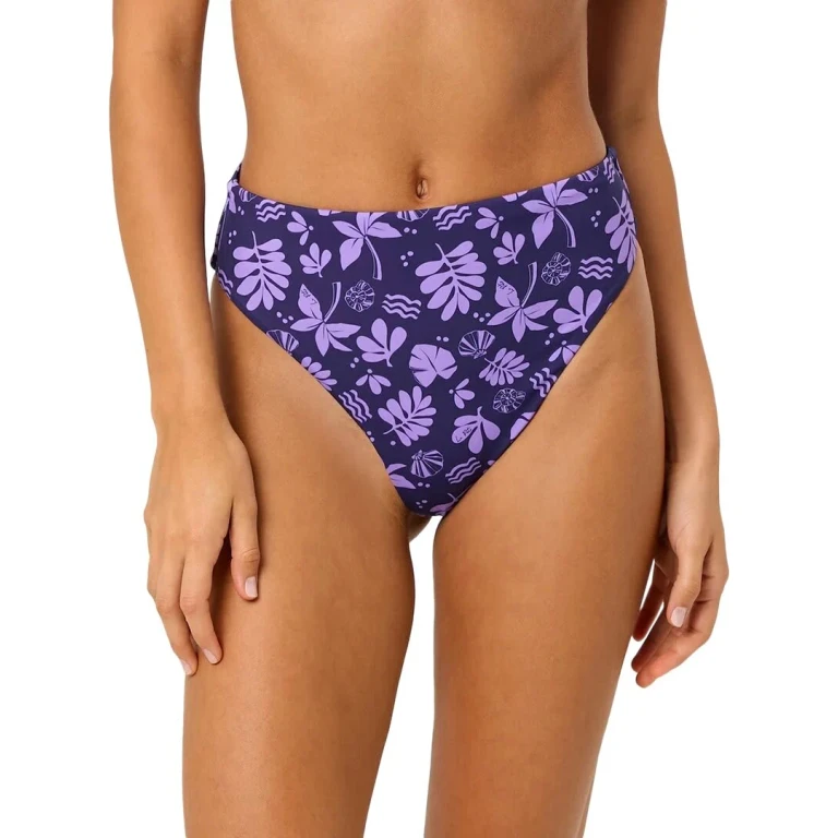 Monica High-Waisted Cheeky Bikini Bottom