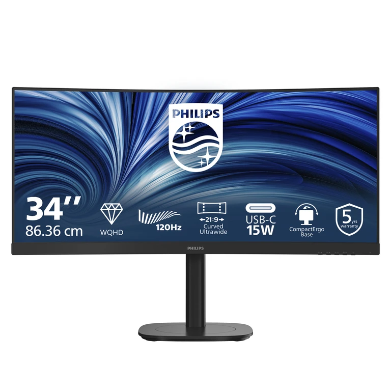 Philips 34" UltraWide QHD 120Hz Monitor (34B2N3500C/00)