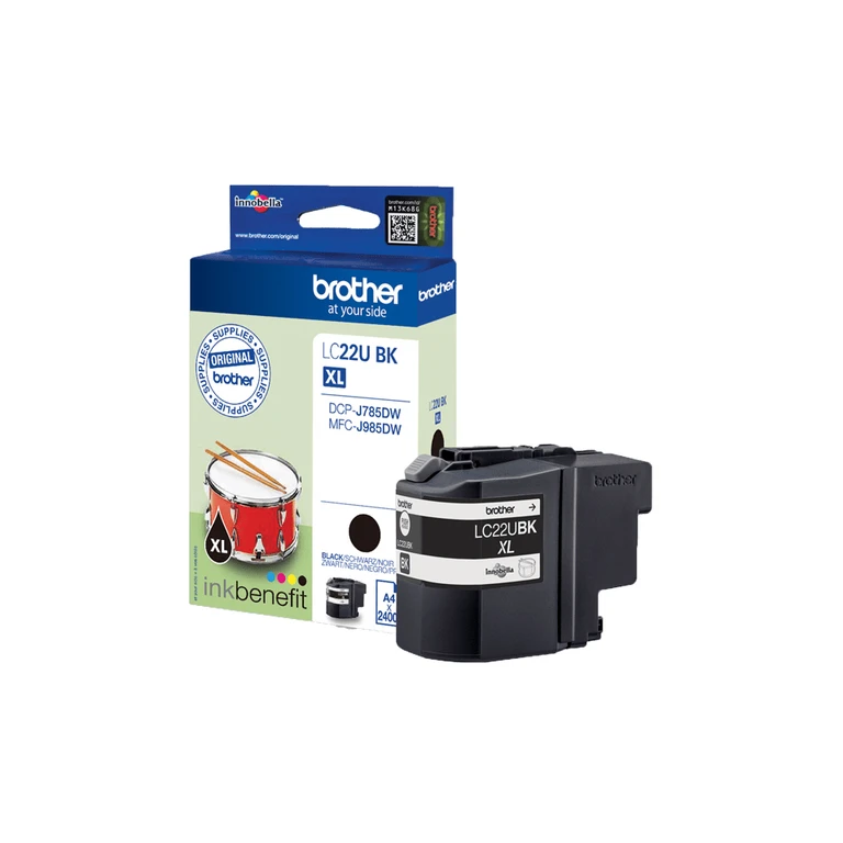 LC-22UBK Ink cartridge black XL. 2.4K pages ISO/IEC 24711 for