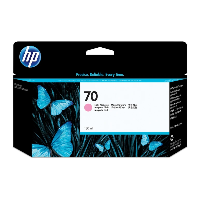 C9455A/70 Ink cartridge light magenta 130ml for HP DesignJet Z 2100