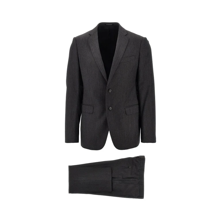 'M Line' mouliné wool suit Man 46