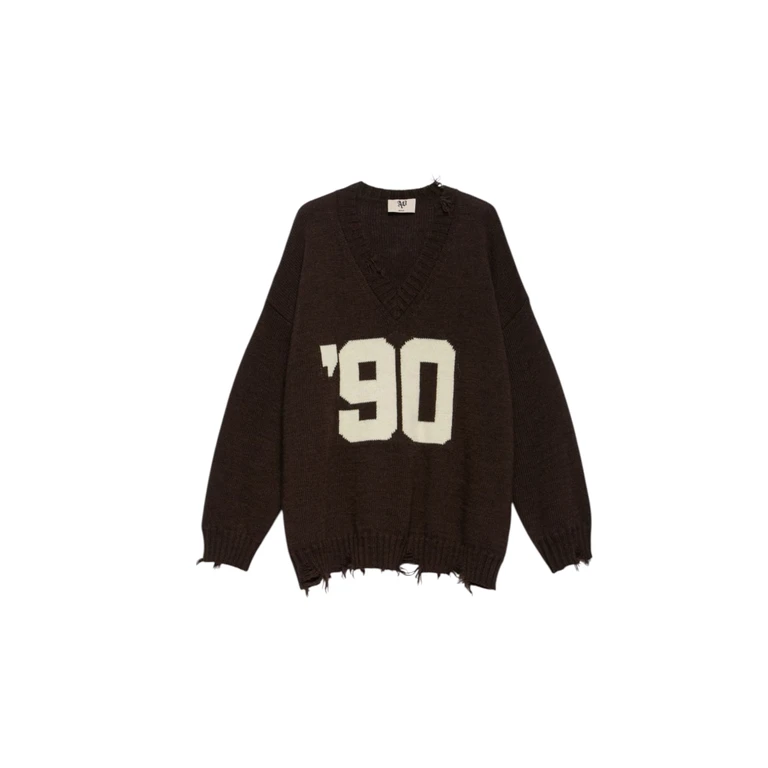 Maxi pull duke Woman Aniye By with number