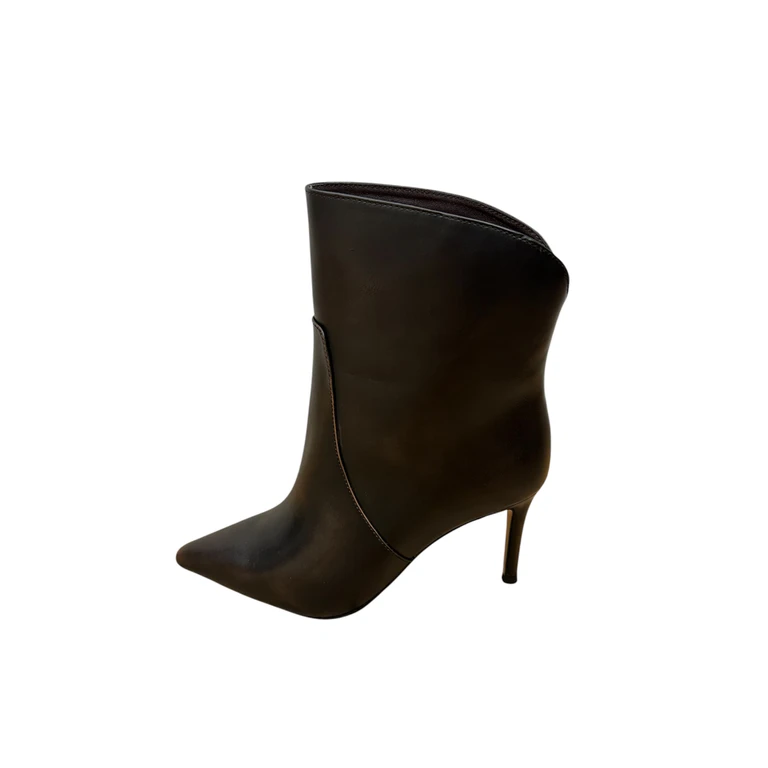 Boots heel 9cm Woman Marc Ellis with contrasts