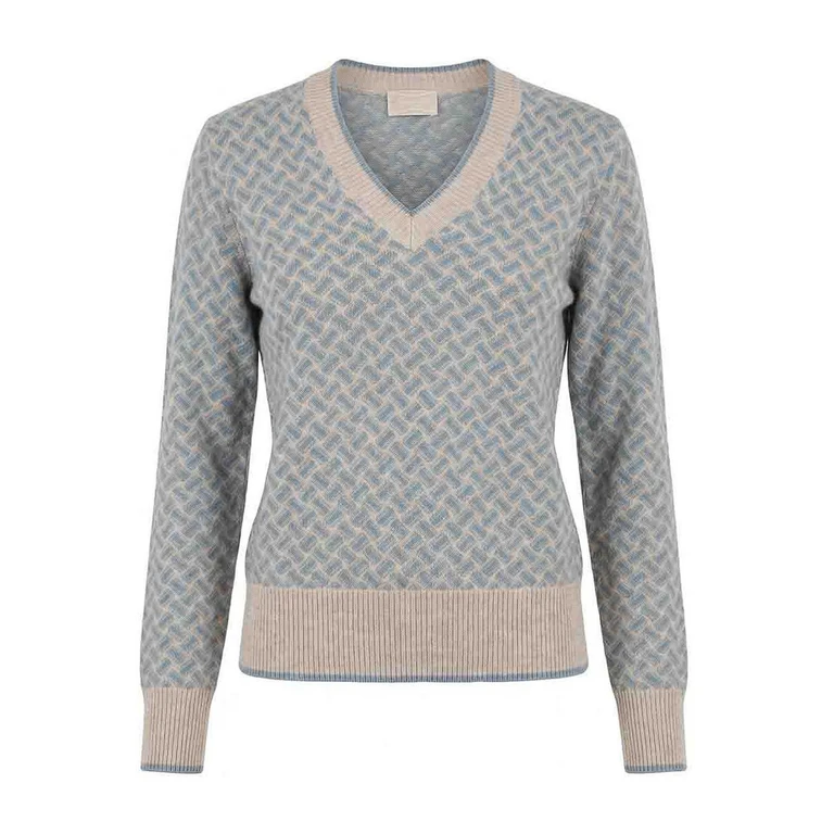 Pull À Col V - Blanc (L2K481JNBN31)