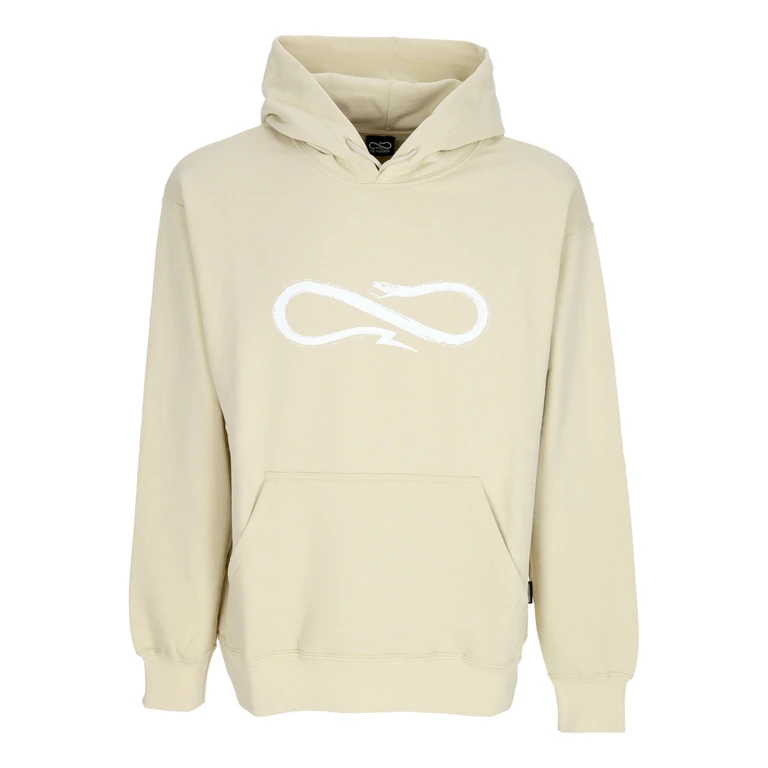 Men's Lightweight Hooded Sweatshirt with Classic Logo Hoodie Gravel