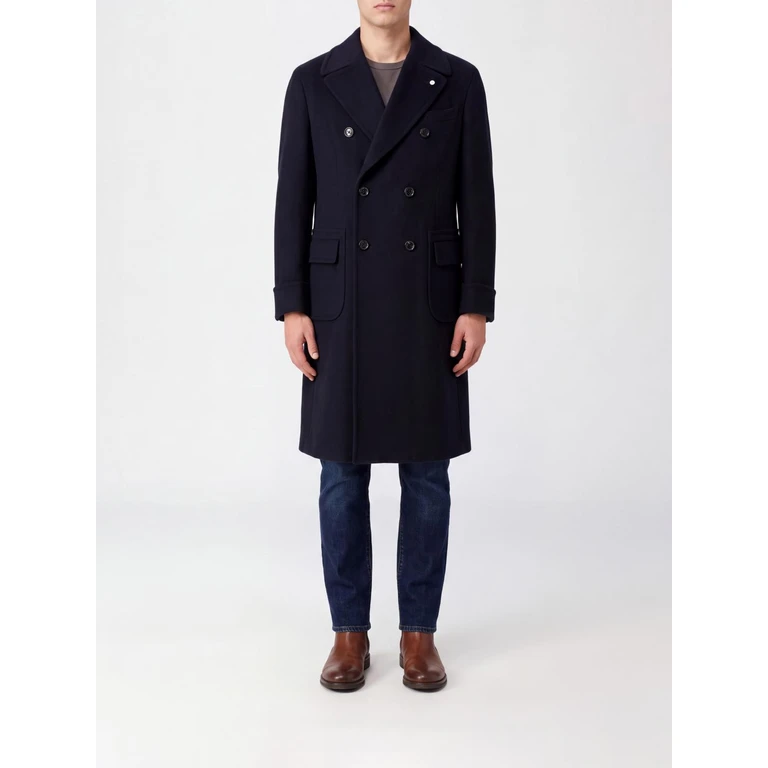 Coat Men color Blue (7365675081)