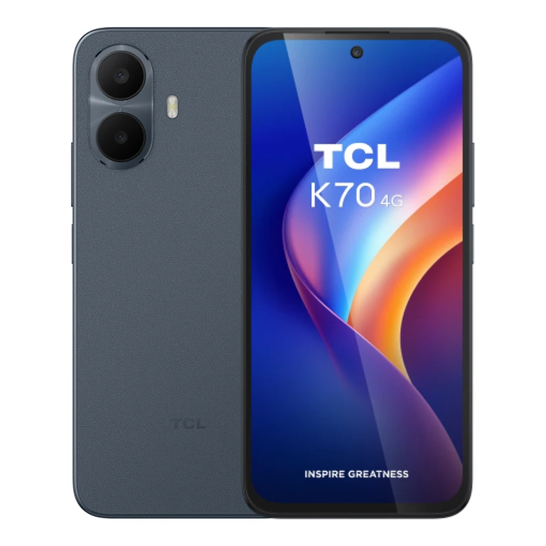 K70 6.8" 4G Smartphone (T522A-2ALCA112) - 128GB, 4GB RAM, Dual SIM, Grey