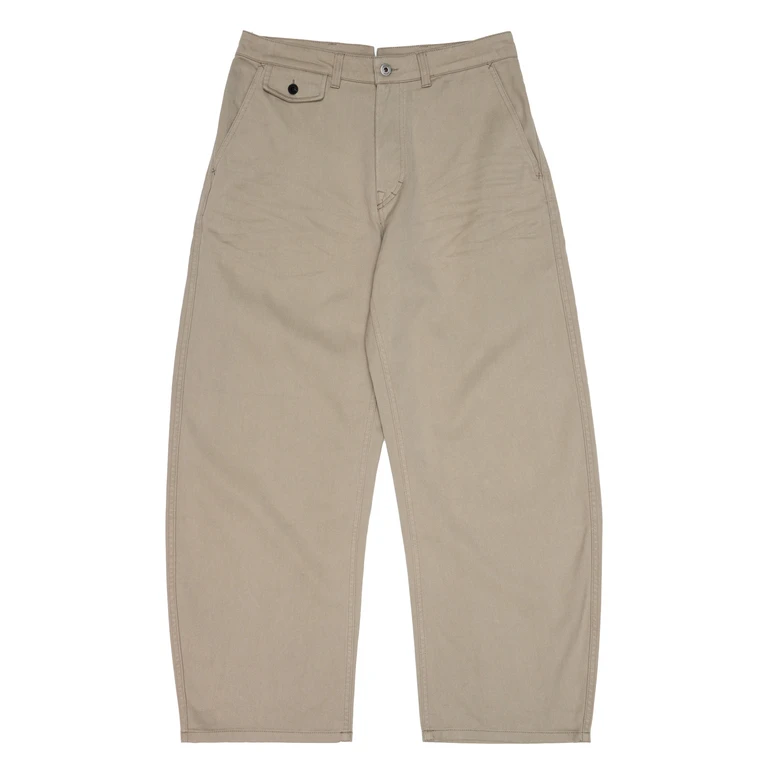 Men Coor stitch back embossed washed curved