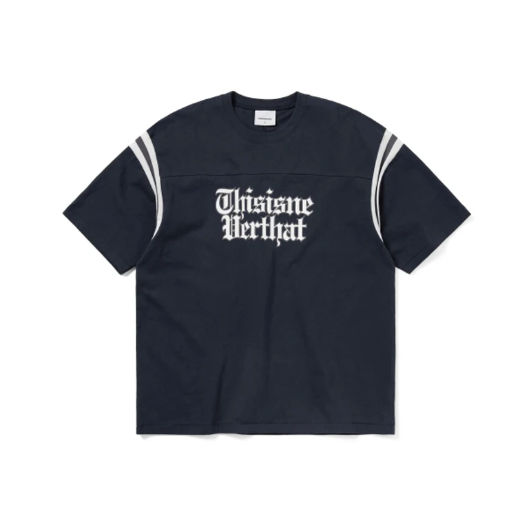 Football Tee Navy