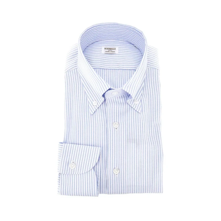 Striped Oxford cotton shirt Man 40