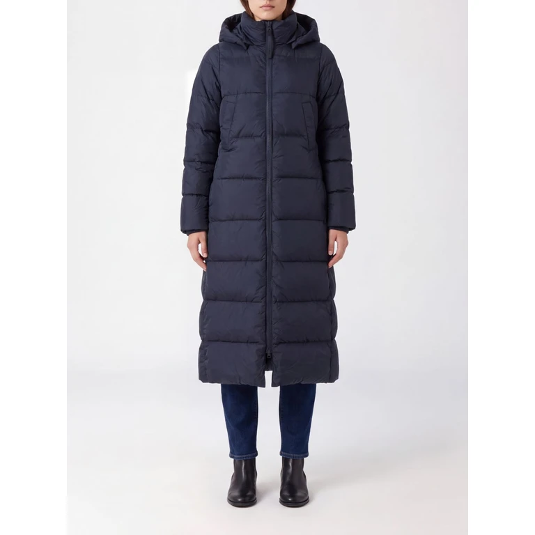 Lange Daunenjacke