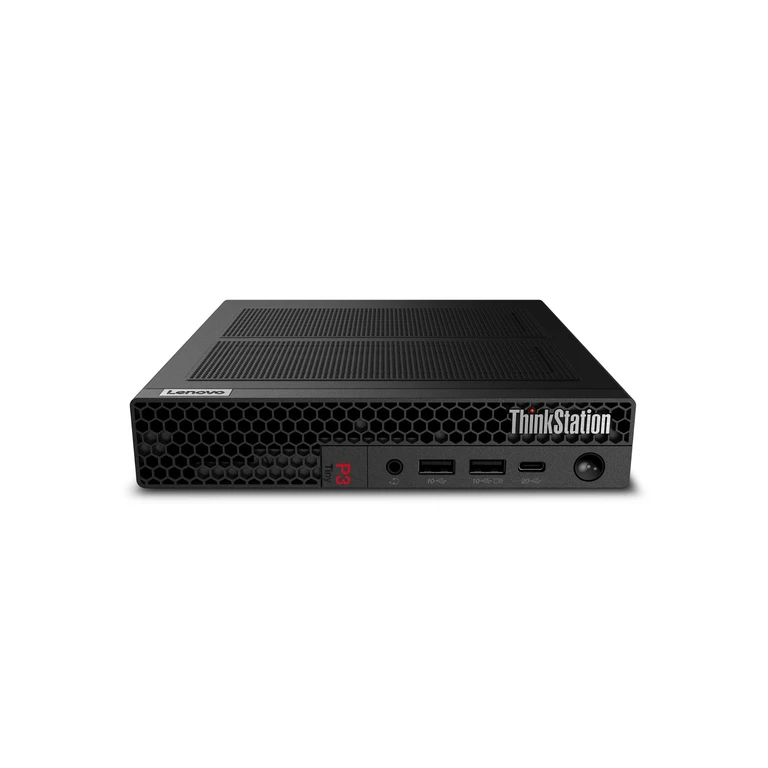 ThinkStation P3 Tiny Gen 2 Intel Core Ultra 7 265 16 GB DDR5-SDRAM 512 GB SSD NVIDIA RTX A400 Windows 11 Pro Workstation Black