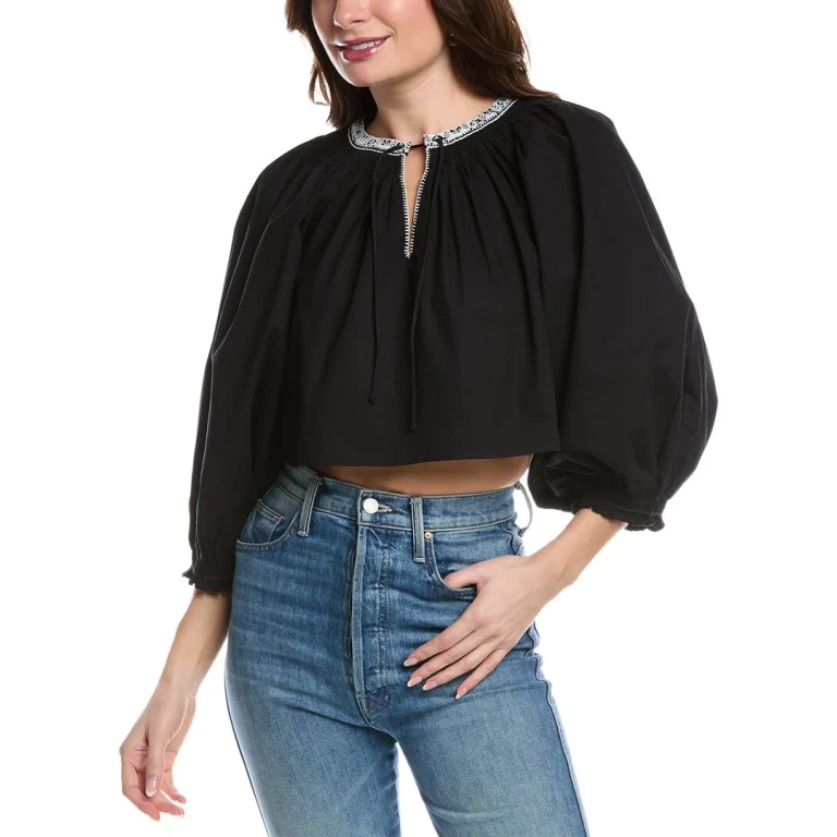 Victorian Cut off Blouse