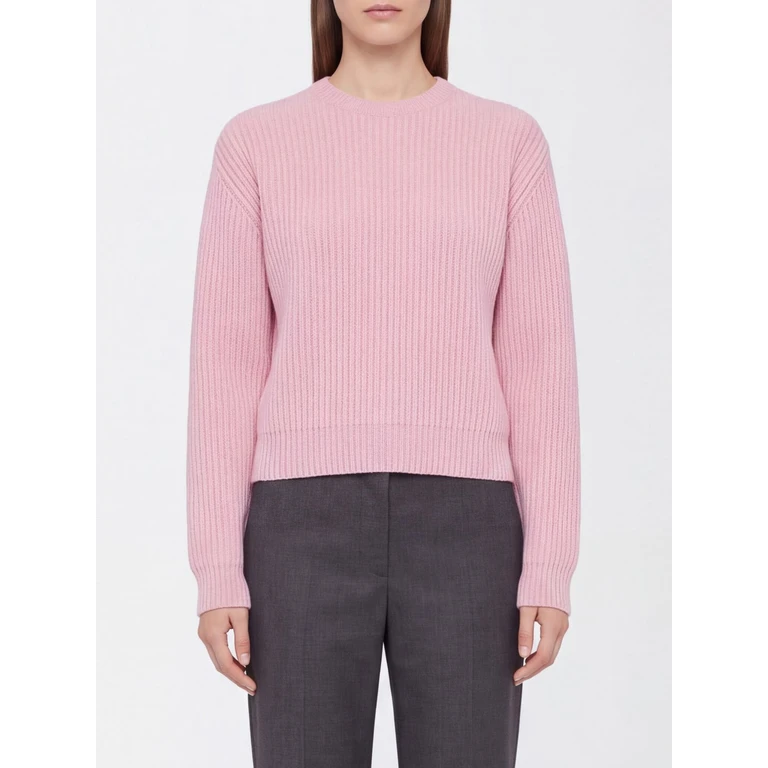 Pure Wool Crewneck Jumper with Dropped Shoulders (J02GP0290J14848668)