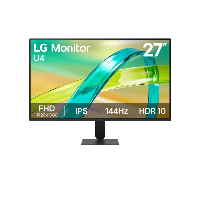 Monitor U4 27U411B-B 27-inch IPS Full HD 144Hz Monitor